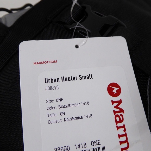 Marmot Urban Hauler Small Backpack Drawstring Closure Storm Cover 14L NWT - Picture 6 of 15